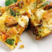 Sweet Potato, Rocket and Asparagus Frittata