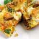 Sweet Potato, Rocket and Asparagus Frittata